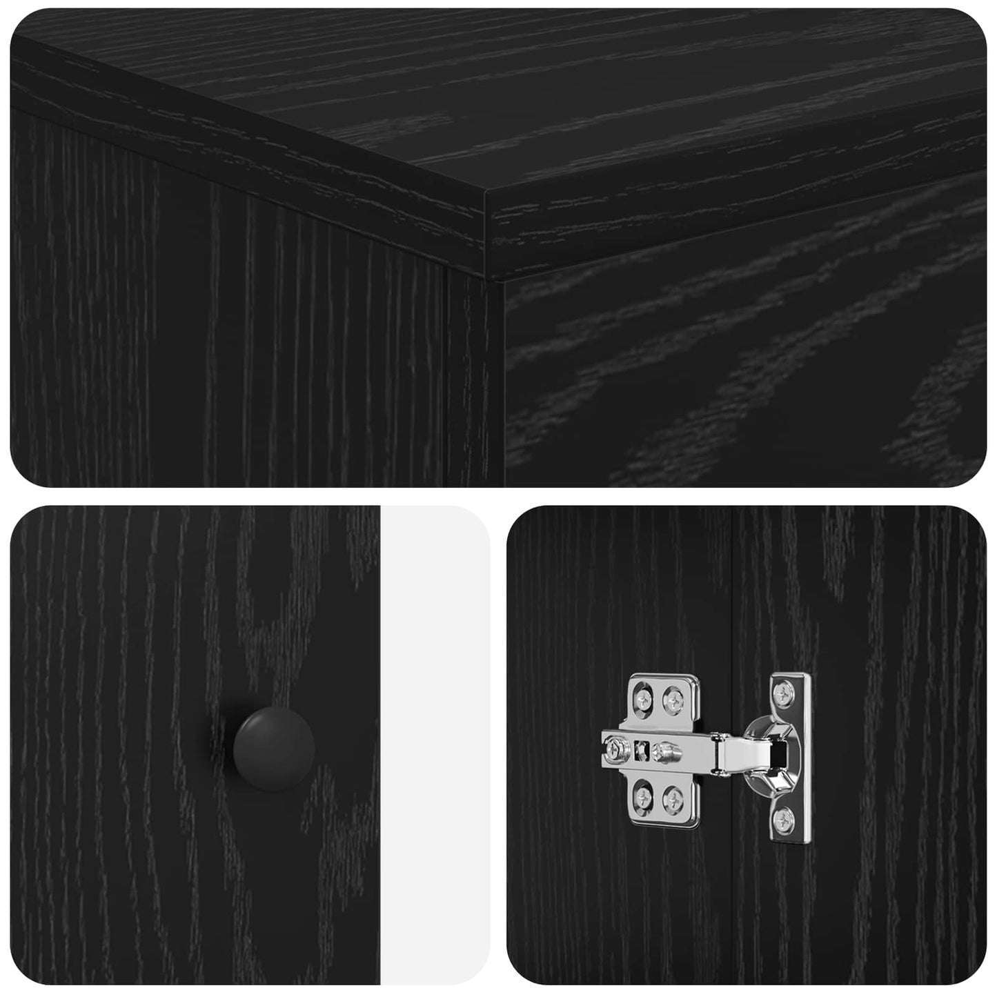 Mobile da bagno con lavabo Nero 54 x 35 x 83 cm | homemem39