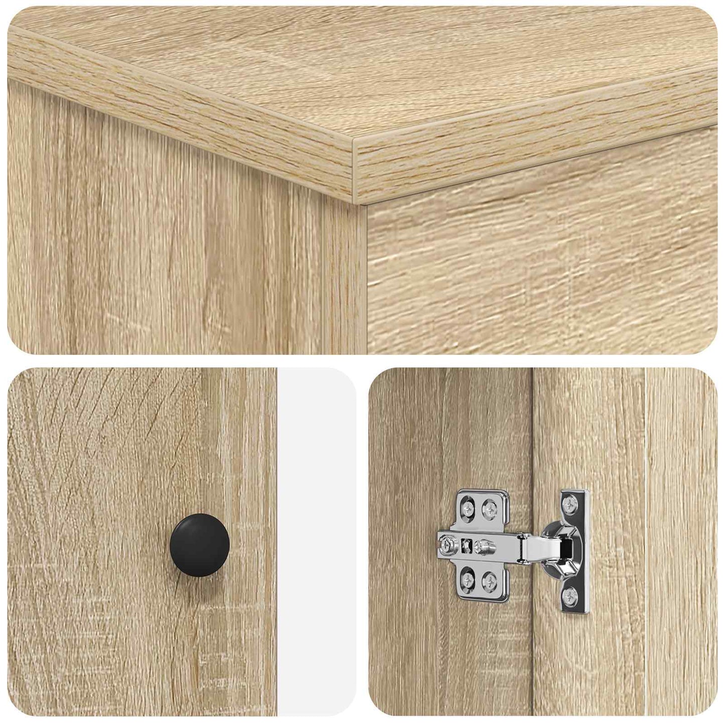 Mobile da bagno con lavabo Rovere Sonoma 54 x 35 x 83 cm | homemem39