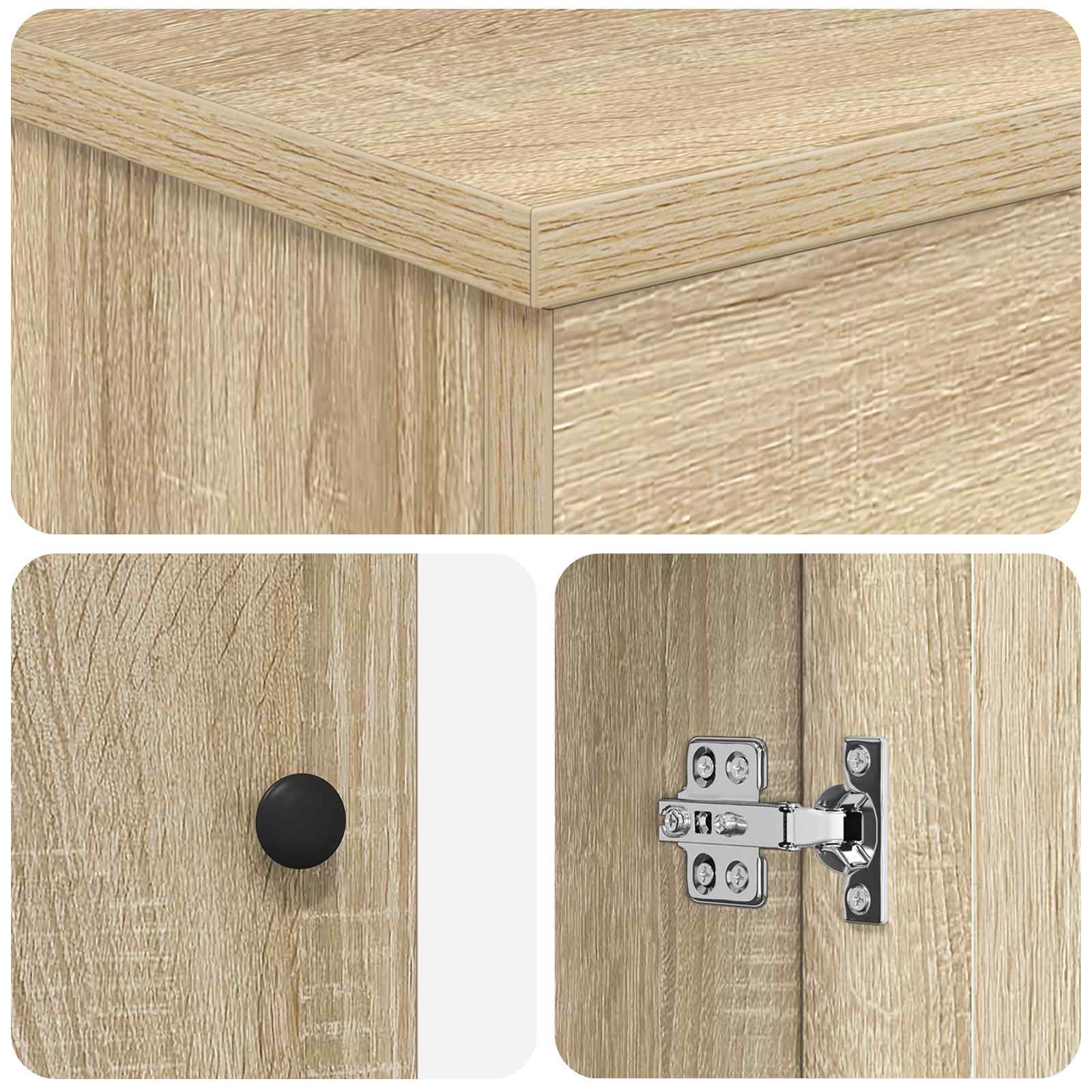 Mobile da bagno con lavabo Rovere Sonoma 54 x 35 x 83 cm | homemem39