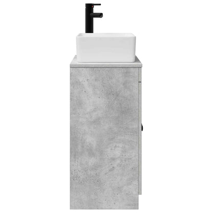 Mobile da bagno con lavabo Grigio Cemento 54 x 35 x 83 cm | homemem39