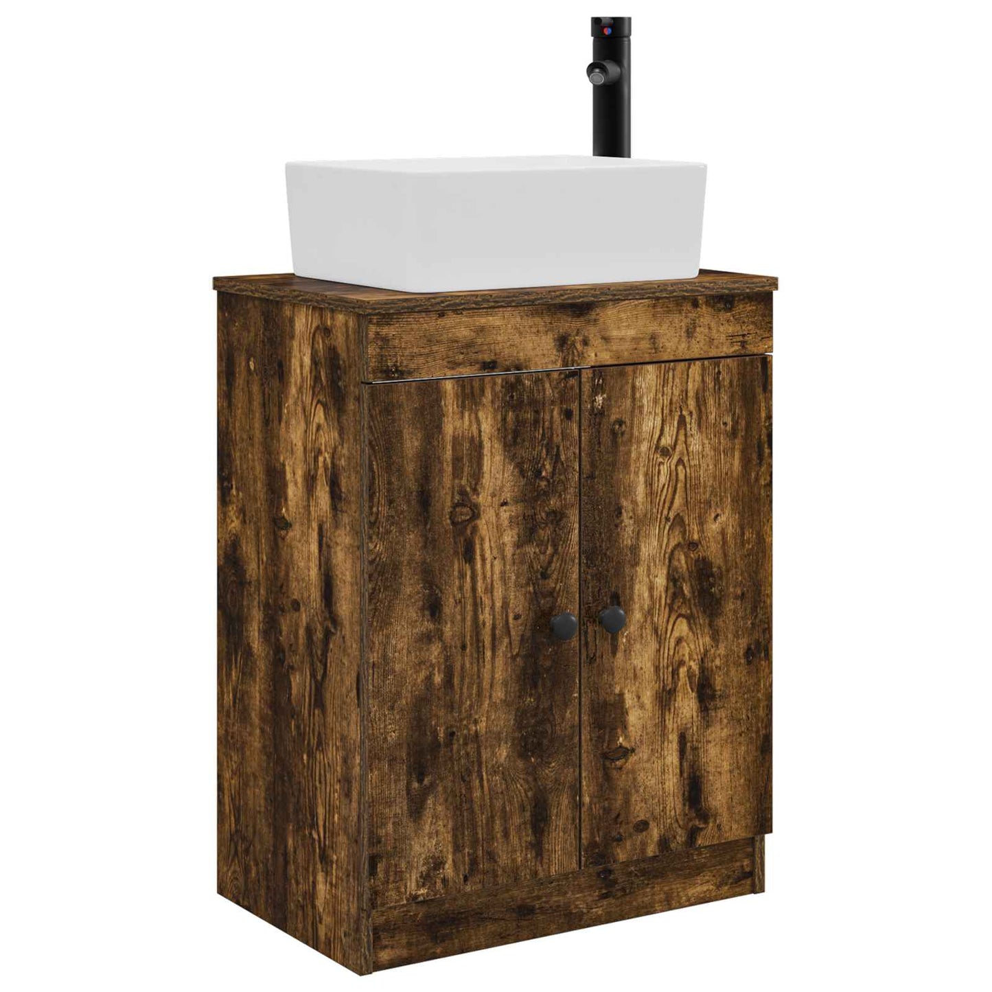 Mobile da bagno con lavabo Rovere Fumo 54 x 35 x 83 cm