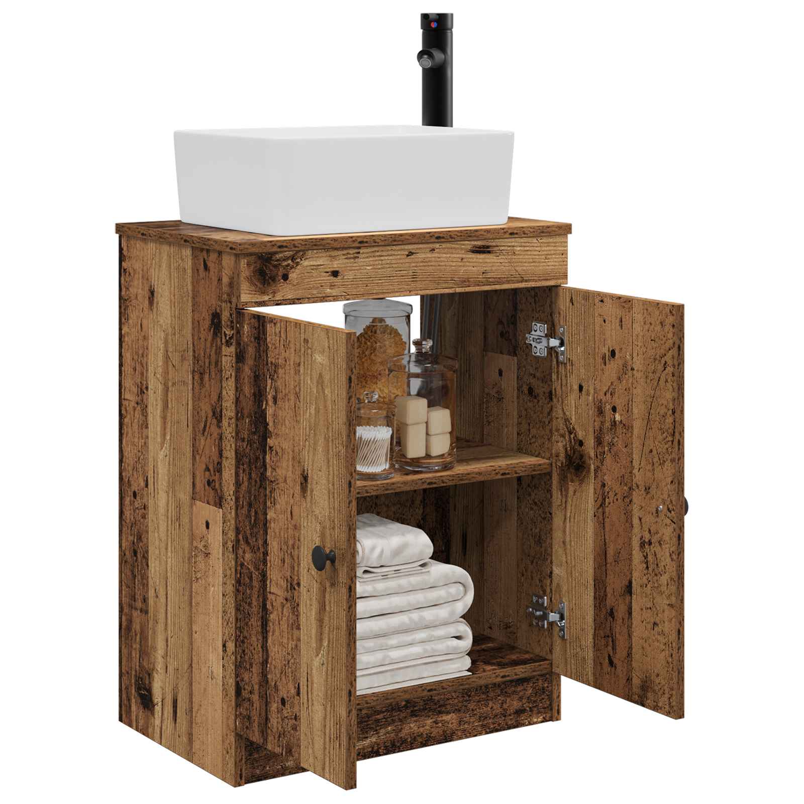Mobile da bagno con lavabo Legno antico 54 x 35 x 83 cm | homemem39