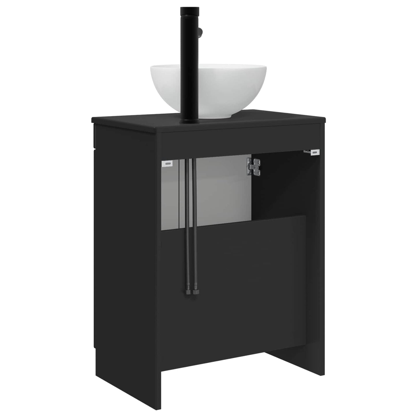 Mobile da bagno con lavabo Nero 54 x 35 x 83 cm | homemem39