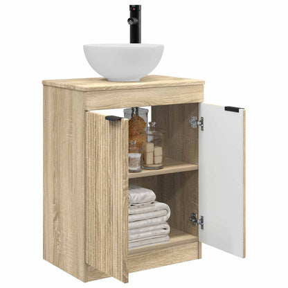 Mobile da bagno con lavabo Rovere Sonoma 54 x 35 x 83 cm