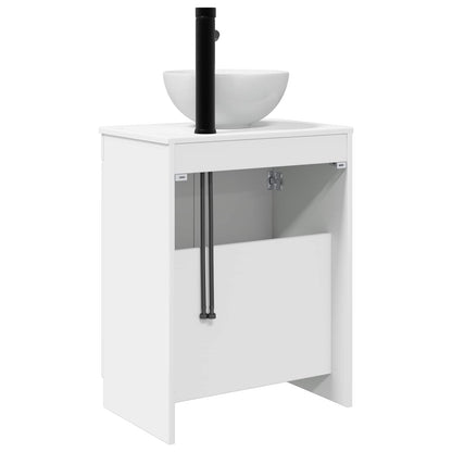 Mobile da bagno con lavabo Bianco Lucido 54 x 35 x 83 cm | homemem39