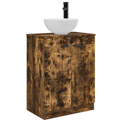 Mobile da bagno con lavabo Rovere Fumo 54 x 35 x 83 cm | homemem39