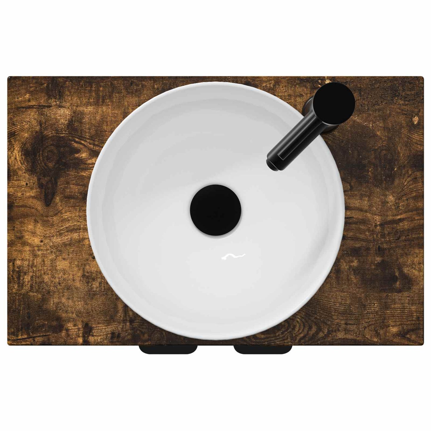 Mobile da bagno con lavabo Rovere Fumo 54 x 35 x 83 cm | homemem39