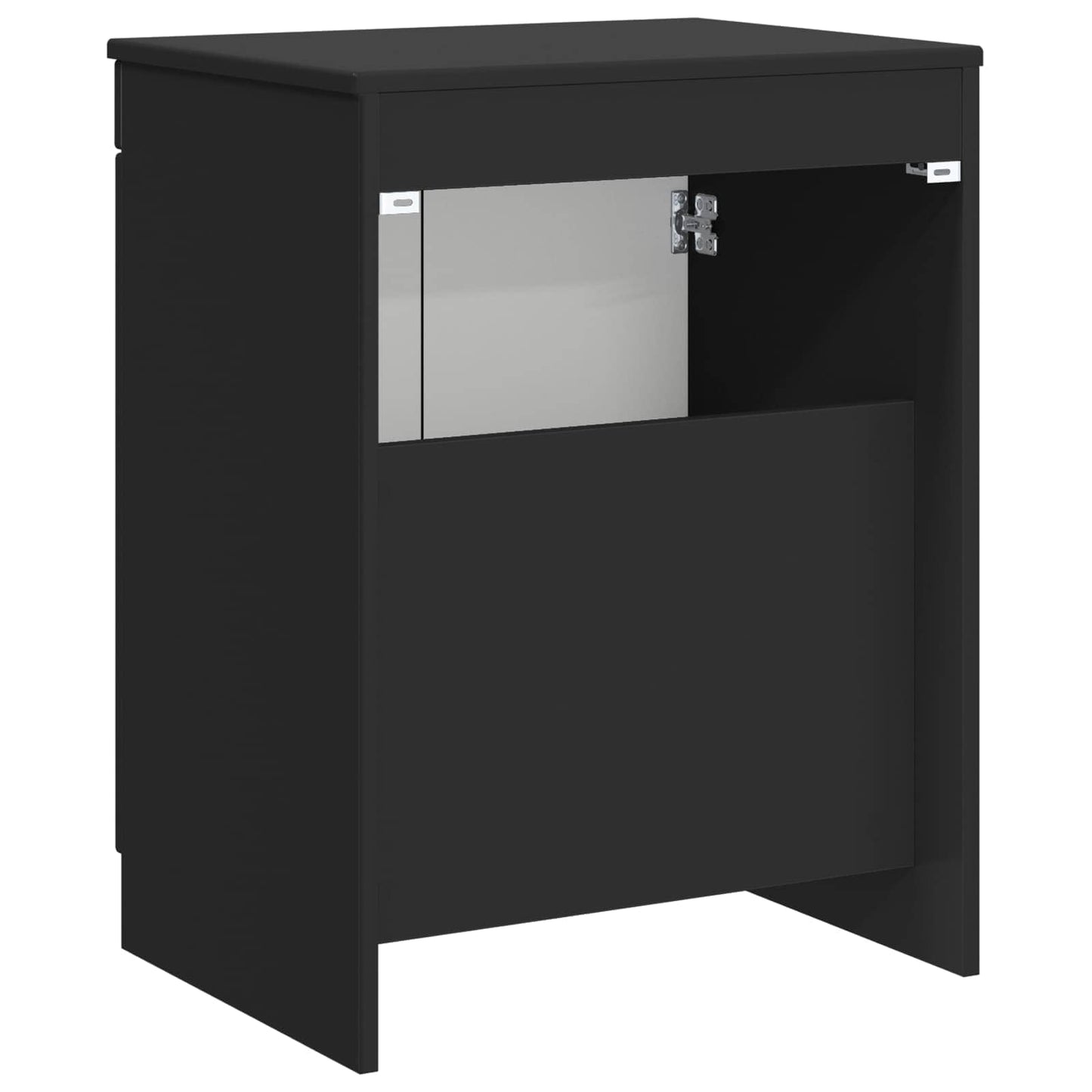 Mobile da Bagno Nero 54 x 41 x 70 cm Legno ingegnerizzato | homemem39