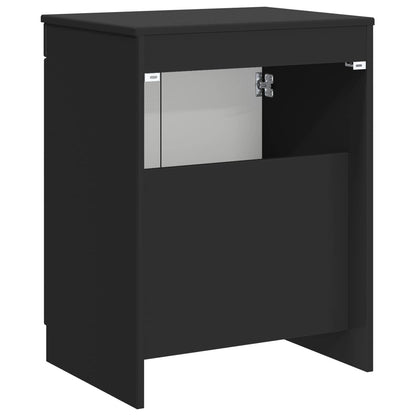 Mobile da Bagno Nero 54 x 41 x 70 cm Legno ingegnerizzato | homemem39
