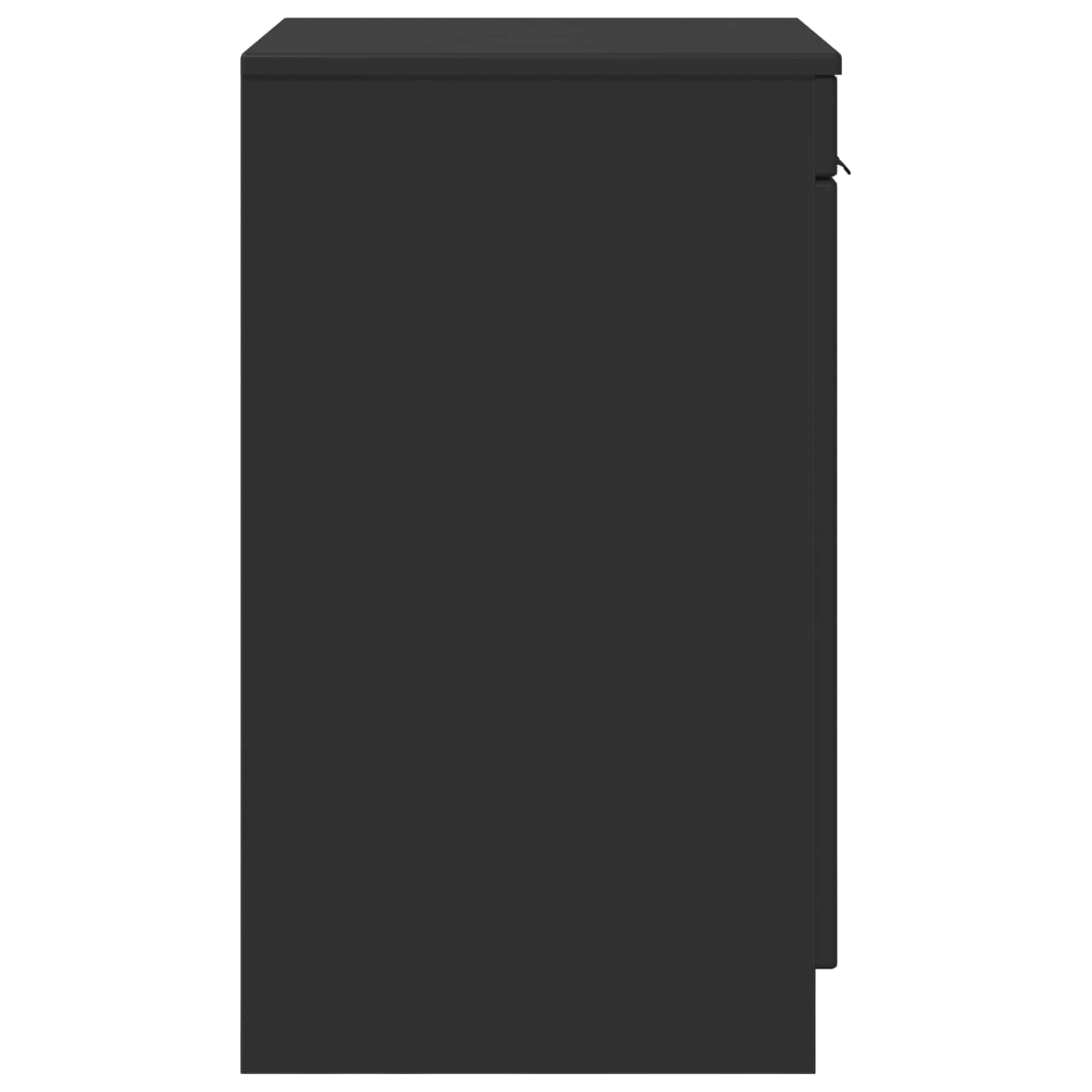 Mobile da Bagno Nero 54 x 41 x 70 cm Legno ingegnerizzato | homemem39