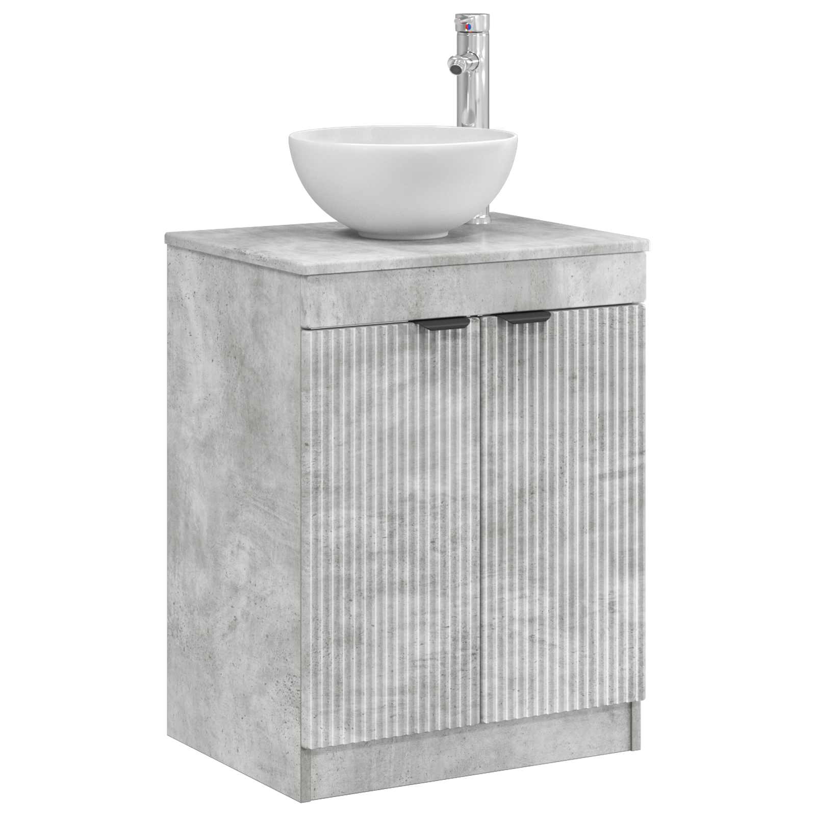 Mobile da Bagno Grigio Cemento 54 x 41 x 70 cm | homemem39