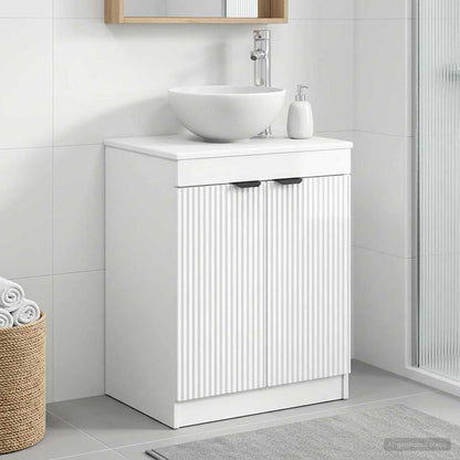 Mobile da Bagno Bianco Lucido 54 x 41 x 70 cm | homemem39