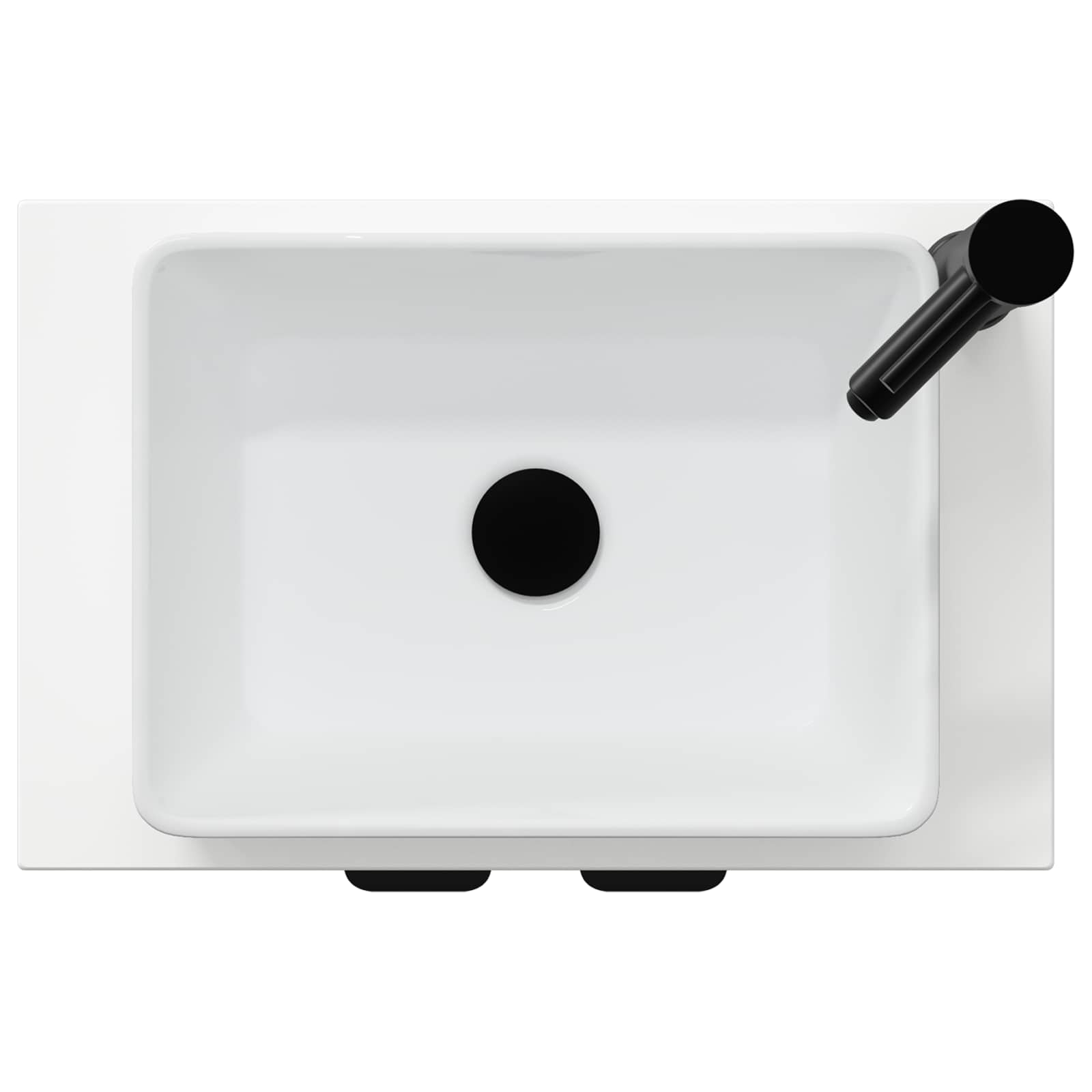 Mobile da bagno con lavabo Bianco 54 x 35 x 83 cm | homemem39