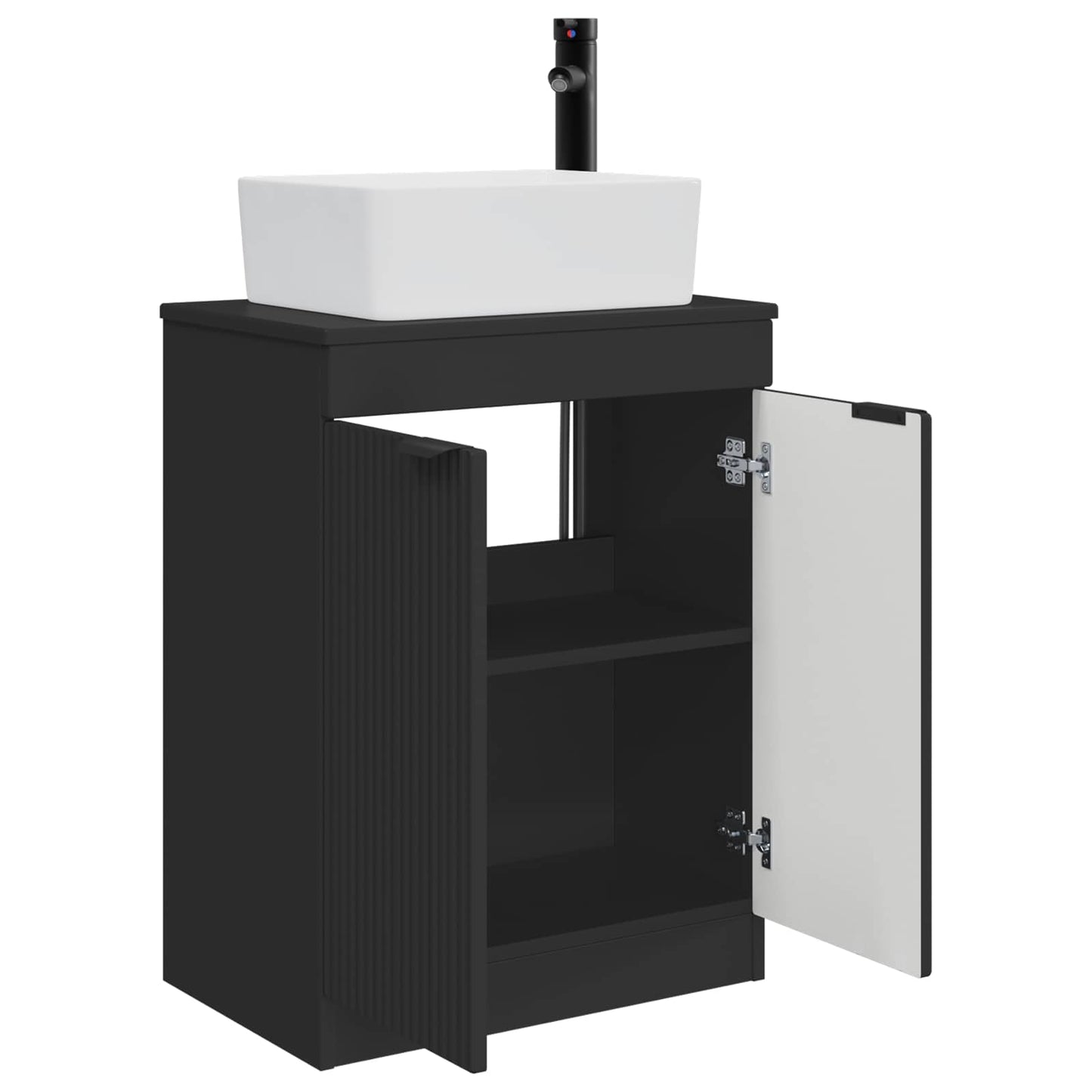Mobile da bagno con lavabo Nero 54 x 35 x 83 cm | homemem39
