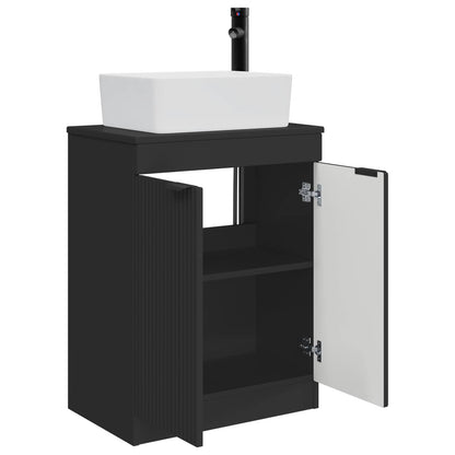 Mobile da bagno con lavabo Nero 54 x 35 x 83 cm | homemem39