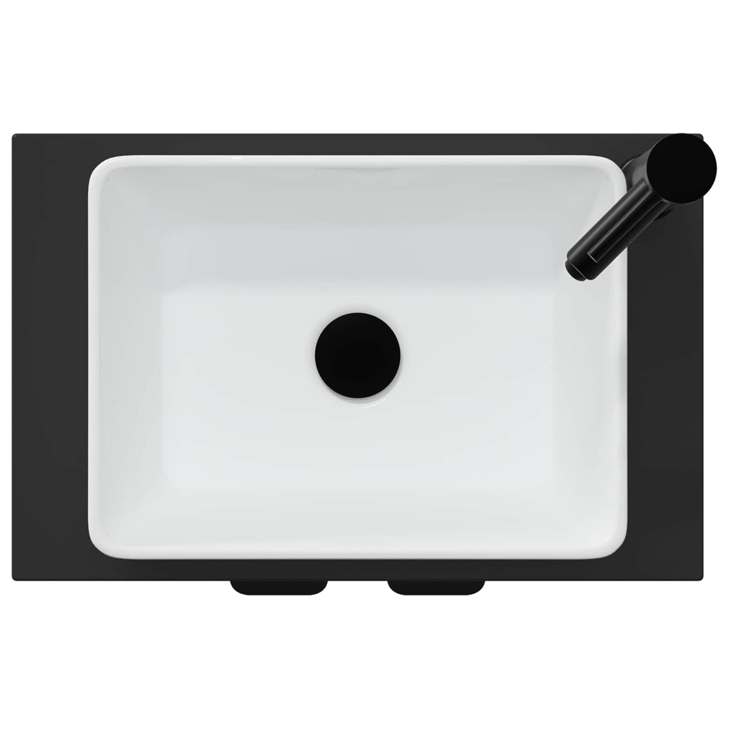 Mobile da bagno con lavabo Nero 54 x 35 x 83 cm | homemem39