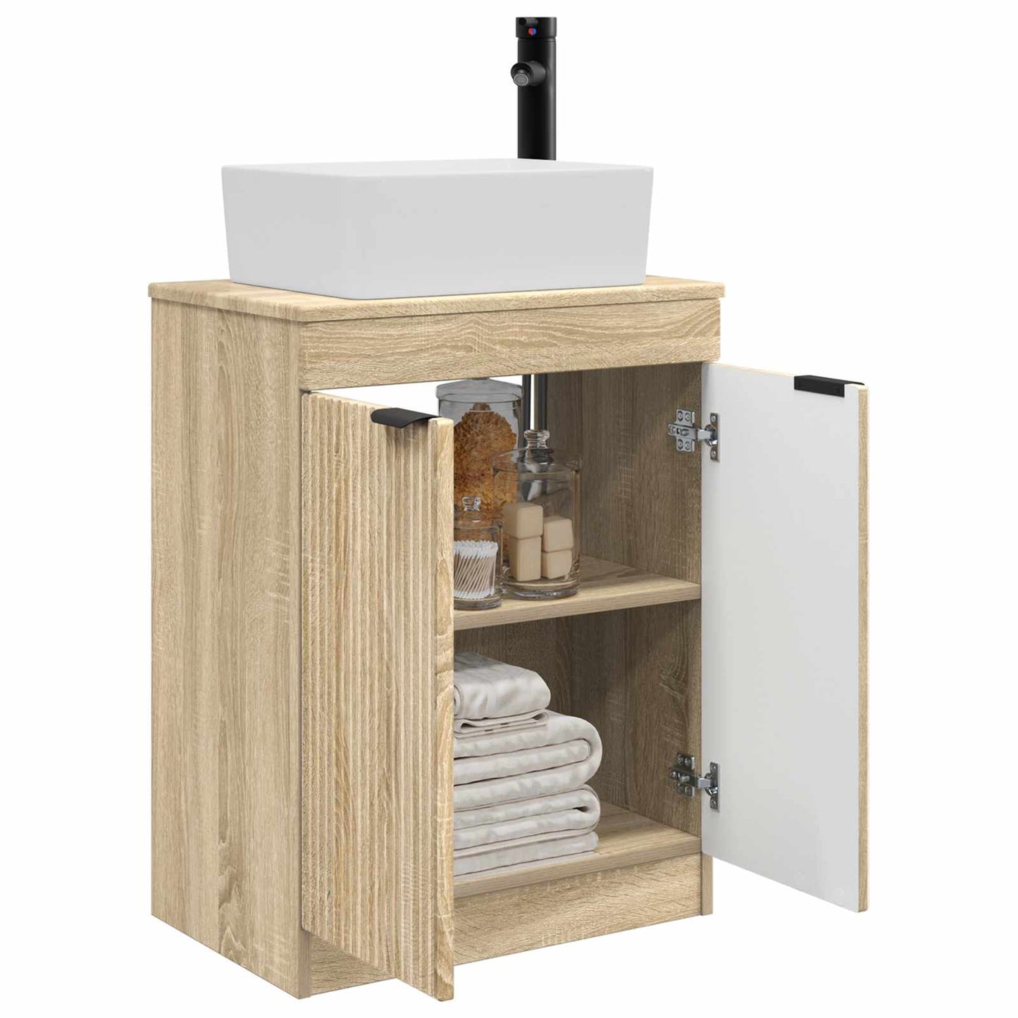 Mobile da bagno con lavabo Rovere Sonoma 54 x 35 x 83 cm | homemem39
