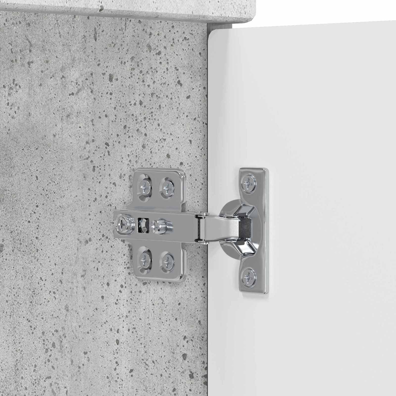 Mobile da bagno con lavabo Grigio Cemento 54 x 35 x 83 cm | homemem39