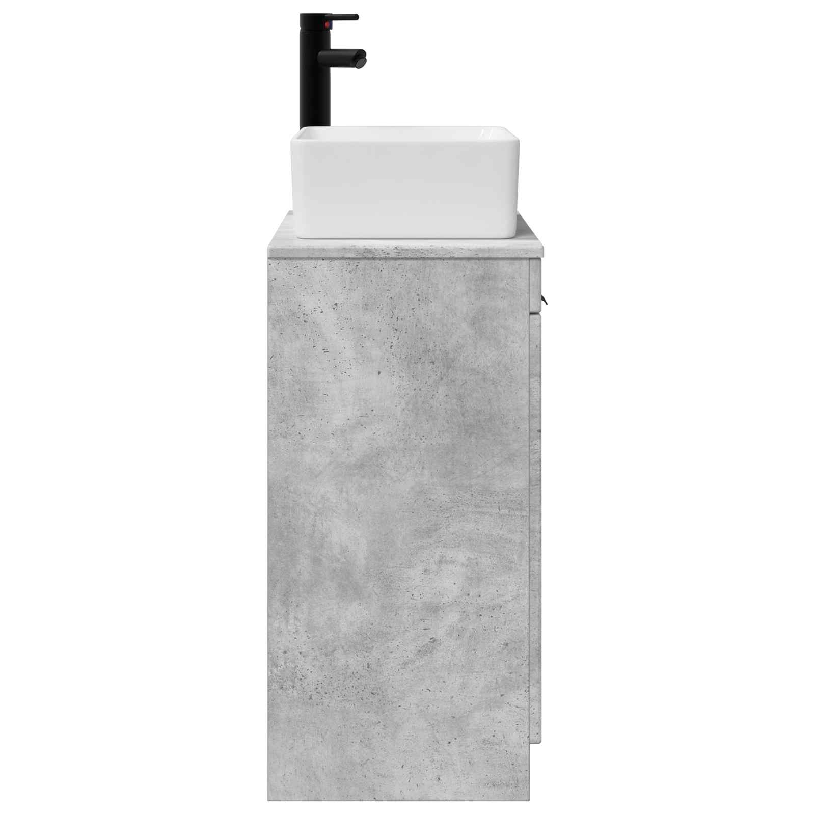 Mobile da bagno con lavabo Grigio Cemento 54 x 35 x 83 cm | homemem39