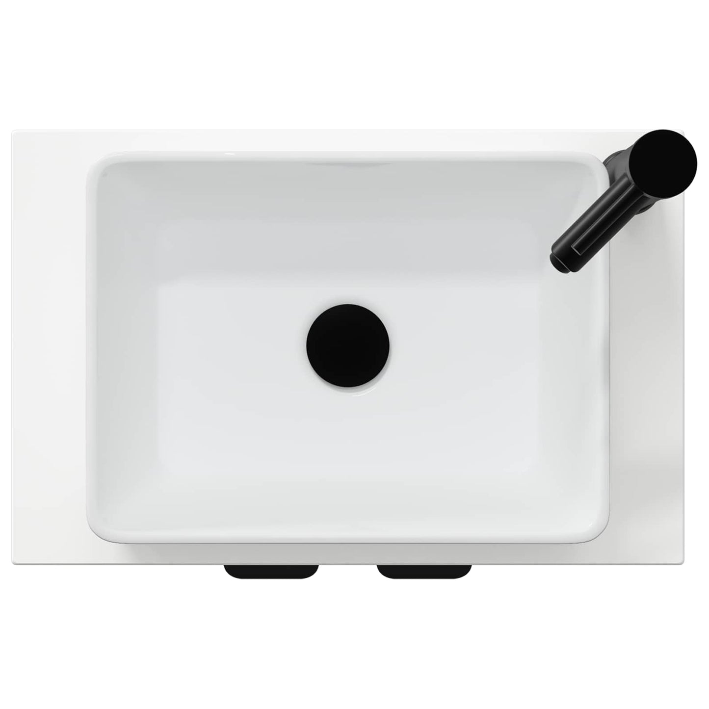 Mobile da bagno con lavabo Bianco Lucido 54 x 35 x 83 cm | homemem39