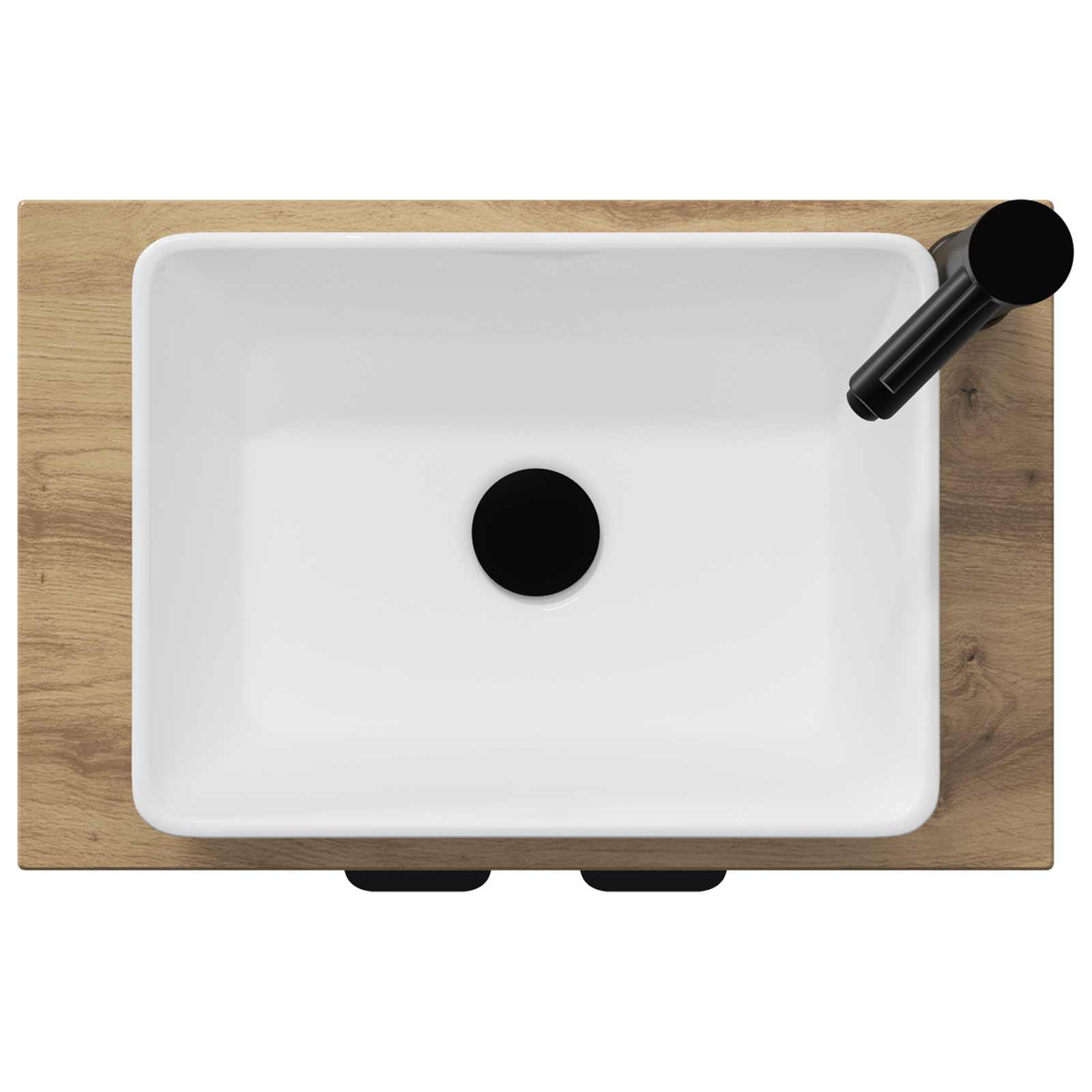 Mobile da bagno con lavabo Rovere Artigianale 54 x 35 x 83 cm | homemem39