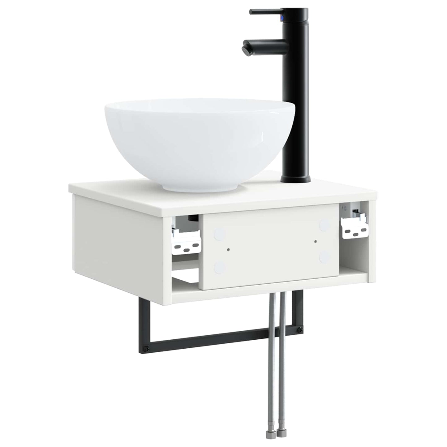 Lavabo da Parete Bianco 40 x 35 x 39 cm Legno ingegnerizzato | homemem39