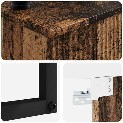 Lavabo da Parete Legno antico 40 x 35 x 39 cm | homemem39
