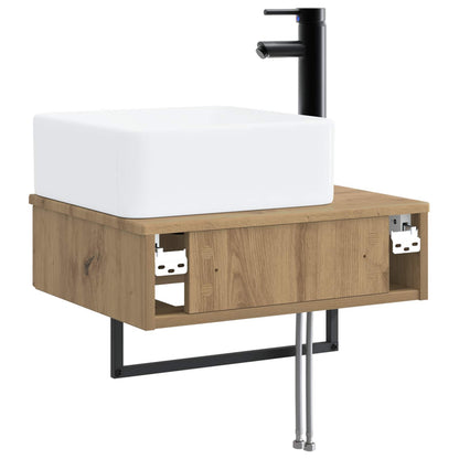 Lavabo da Parete Rovere Artigianale 50 x 41 x 39 cm | homemem39