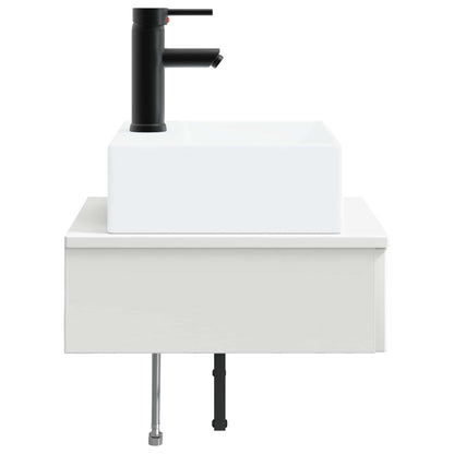 Lavabo da Parete Bianco 40 x 41 x 39 cm Legno ingegnerizzato | homemem39