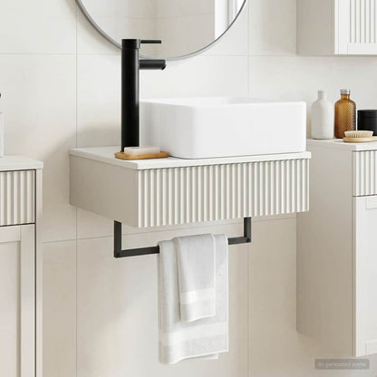 Lavabo da Parete Bianco Lucido 53 x 35 x 39 cm | homemem39