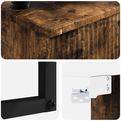 Lavabo da Parete Rovere Fumo 53 x 35 x 39 cm | homemem39