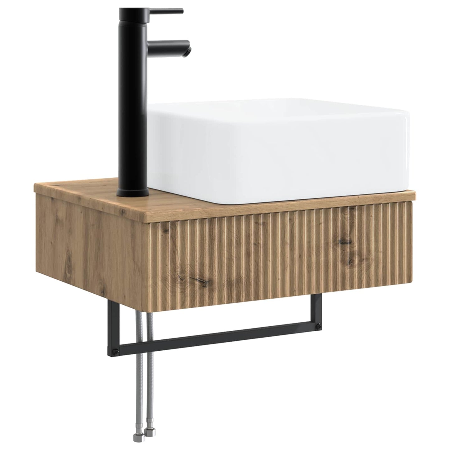 Lavabo da Parete Rovere Artigianale 53 x 35 x 39 cm | homemem39