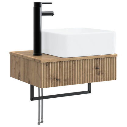 Lavabo da Parete Rovere Artigianale 53 x 35 x 39 cm | homemem39