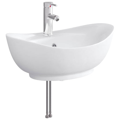 Lavabo da bagno Cromato 59 x 35 x 21 cm Metallo | homemem39
