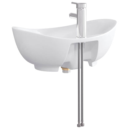Lavabo da bagno Cromato 59 x 35 x 21 cm Metallo | homemem39