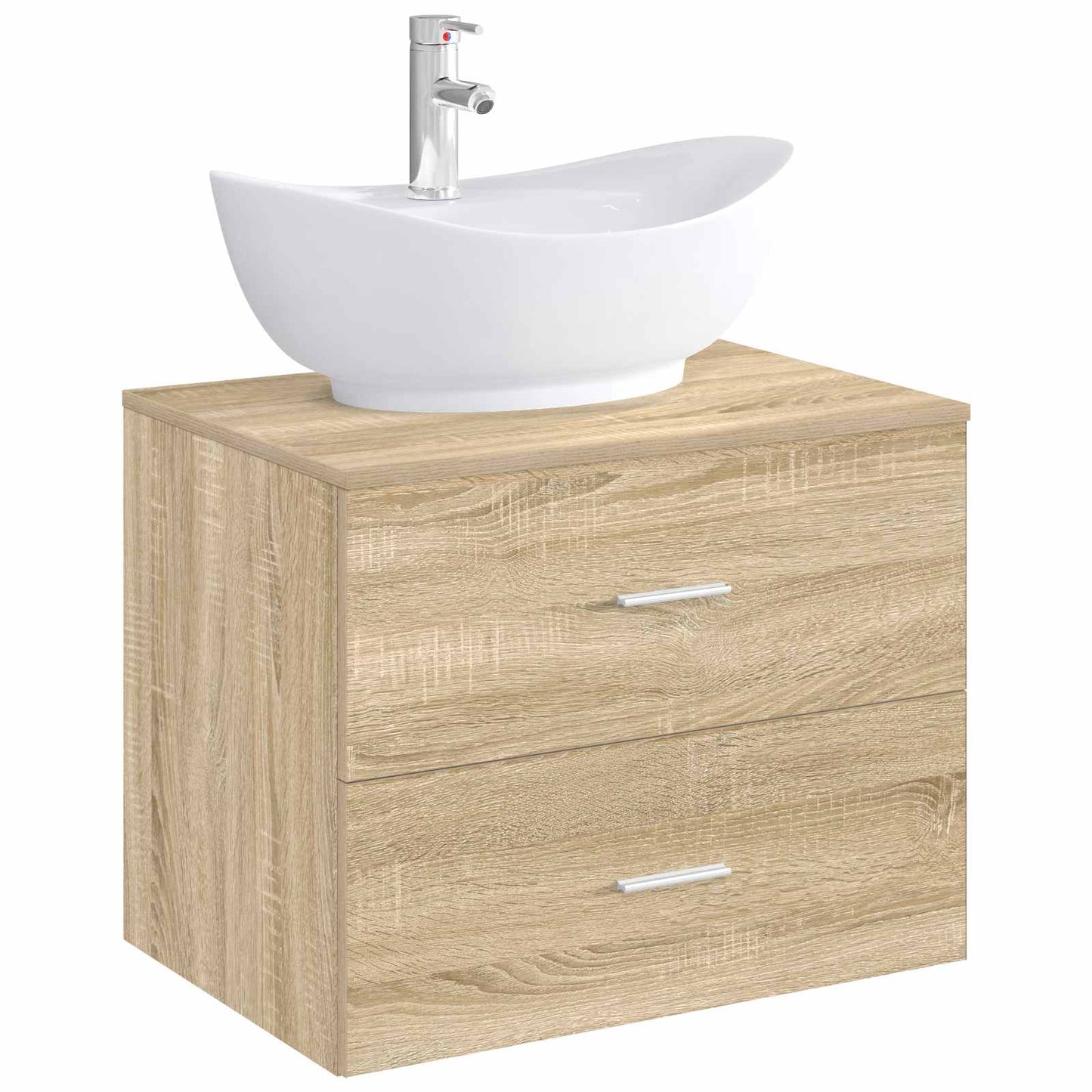 Lavabo da bagno Cromato 59 x 35 x 21 cm Metallo | homemem39