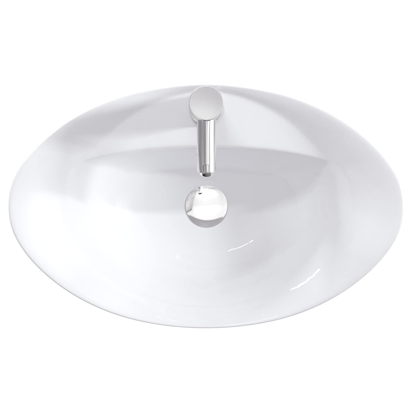 Lavabo da bagno Cromato 59 x 35 x 21 cm Metallo | homemem39