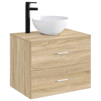 Lavabo da bagno Nero Opaco 35,5 x 35,5 x 14,5 cm Metallo
