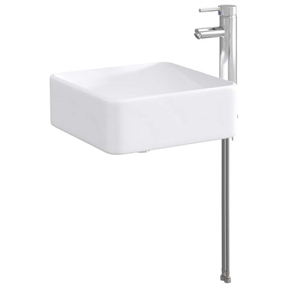 Lavabo da bagno Cromato 36,5 x 36,5 x 13 cm Metallo | homemem39