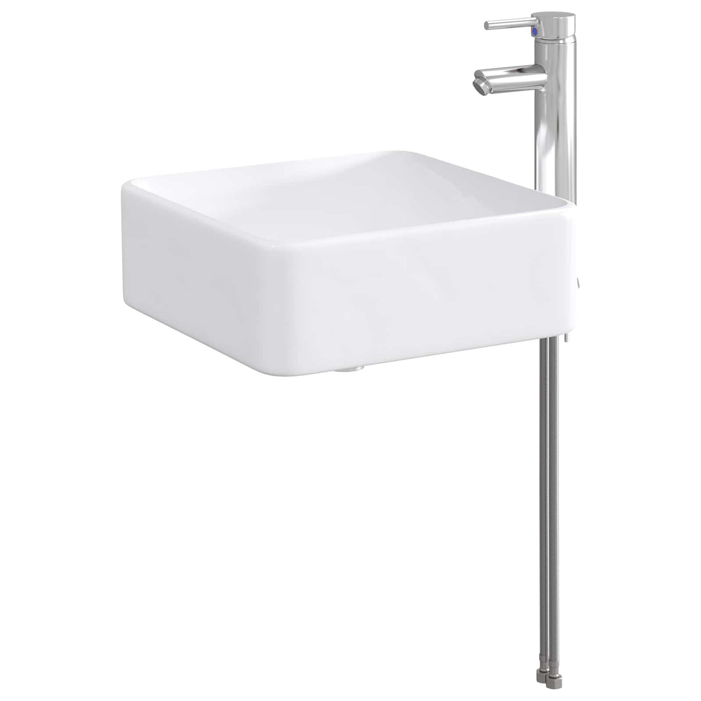 Lavabo da bagno Cromato 49 x 37 x 14 cm Metallo | homemem39
