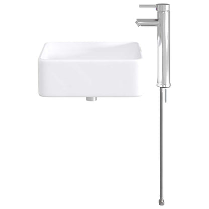 Lavabo da bagno Cromato 49 x 37 x 14 cm Metallo | homemem39
