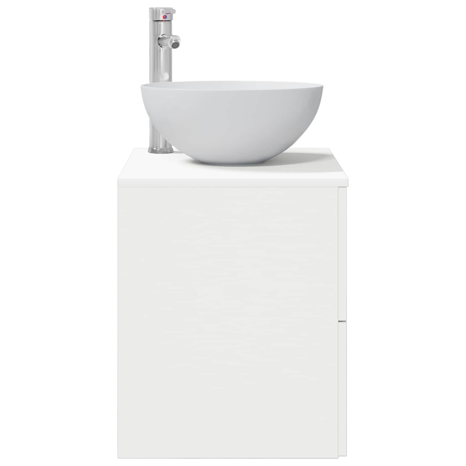 Mobile Lavabo da Parete Bianco 49,5 x 41 x 64,5 cm | homemem39