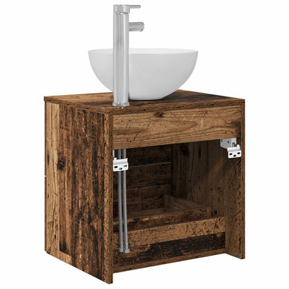 Mobile Lavabo da Parete Legno antico 49,5 x 41 x 64,5 cm | homemem39