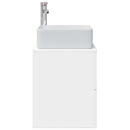 Mobile Lavabo da Parete Bianco 49,5 x 41 x 63 cm | homemem39