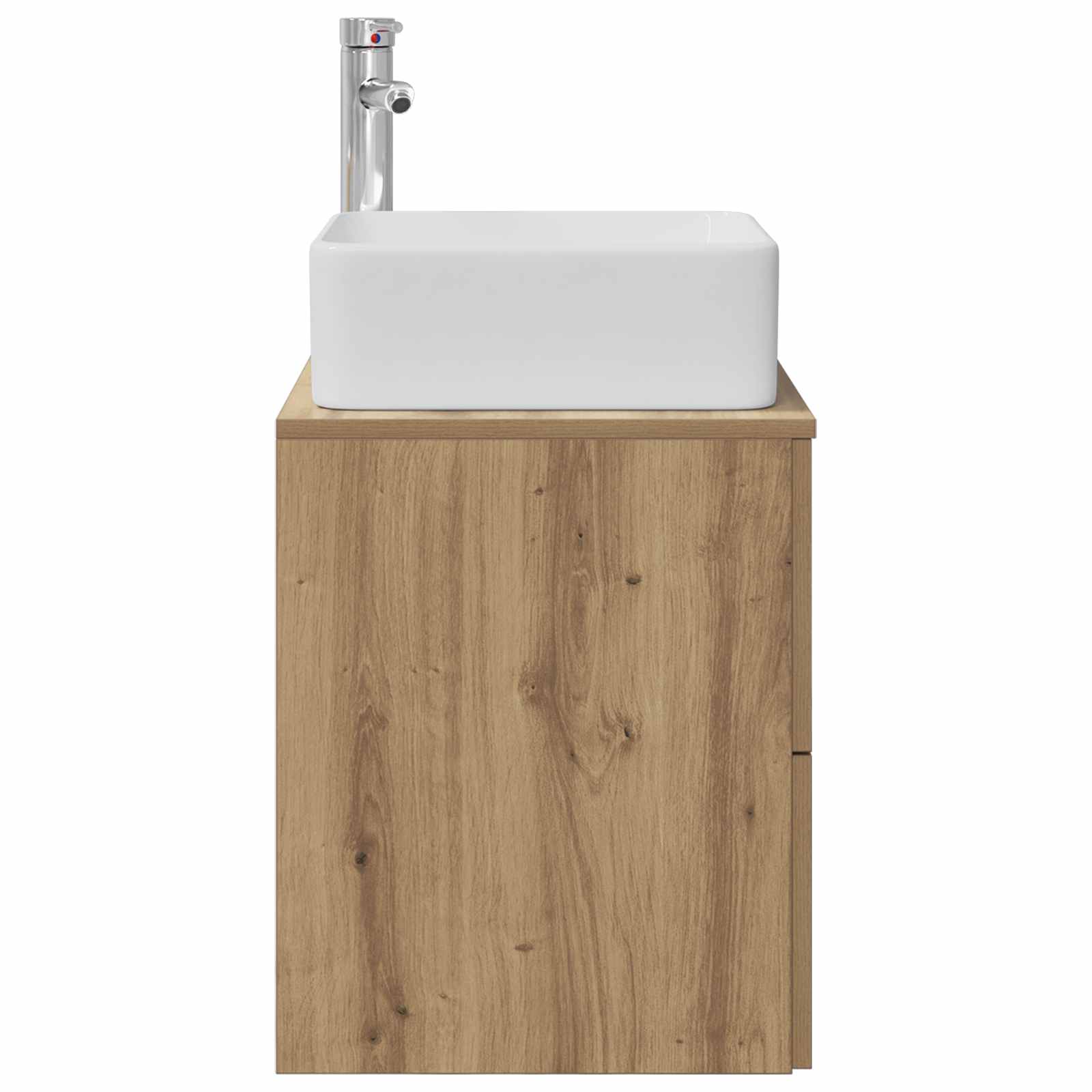 Mobile Lavabo da Parete Rovere Artigianale 49,5 x 41 x 63 cm | homemem39