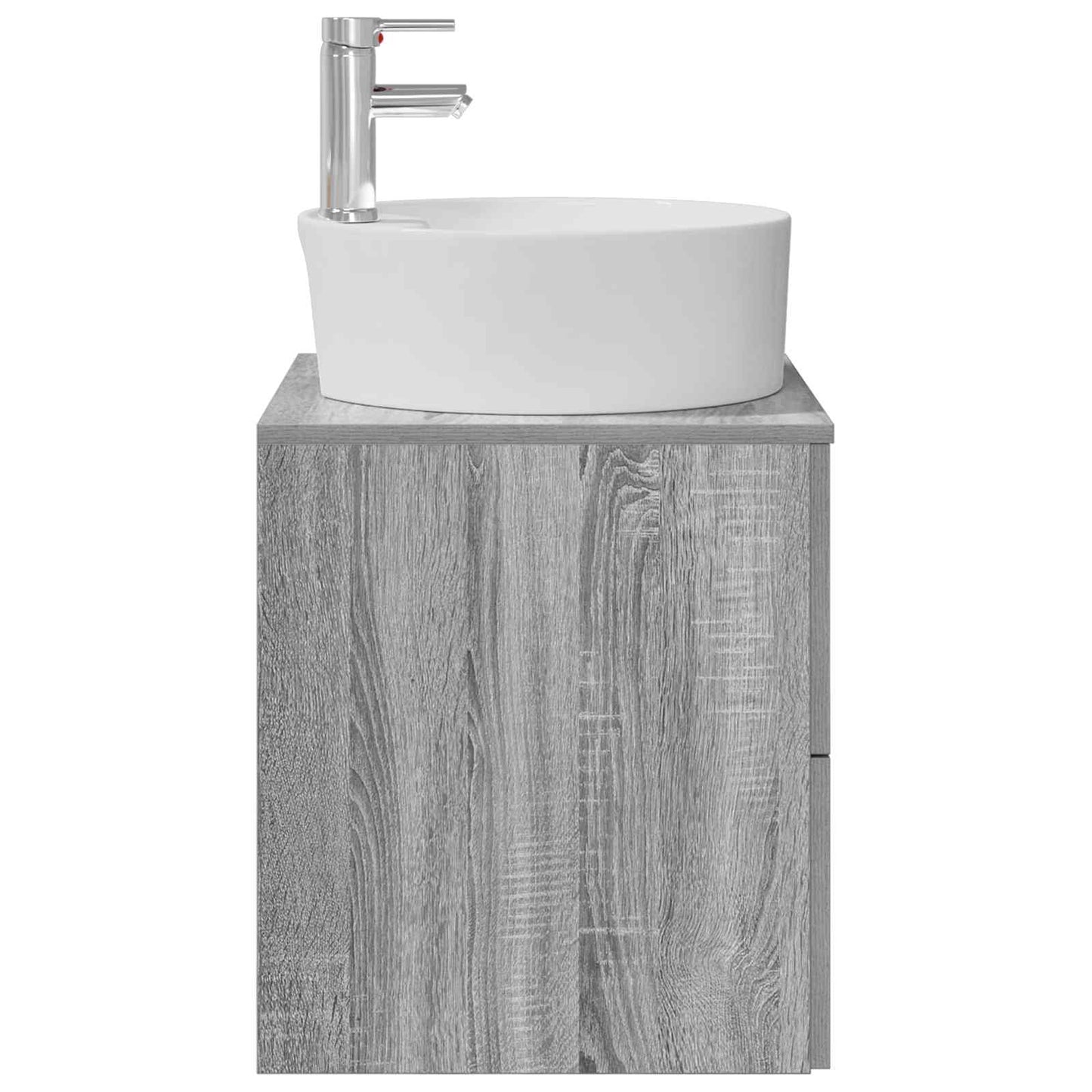 Mobile Lavabo da Parete Sonoma grigio 49,5 x 44,5 x 65 cm | homemem39