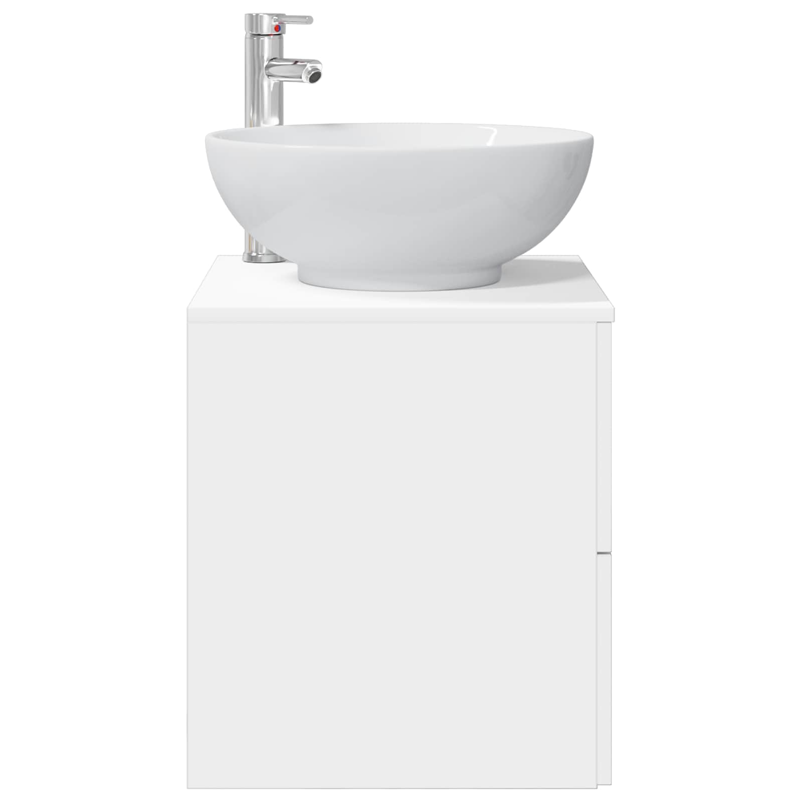 Mobile Lavabo da Parete Bianco 49,5 x 44,5 x 66,5 cm | homemem39