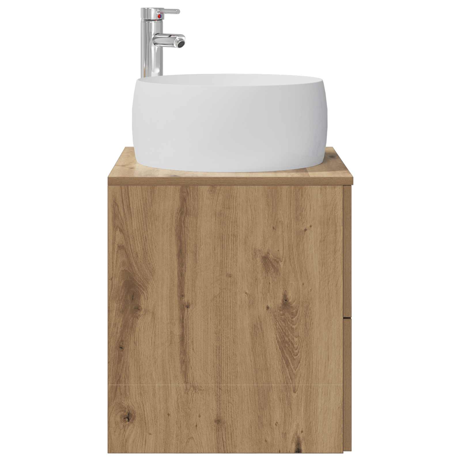 Mobile Lavabo da Parete Rovere Artigianale 49,5 x 44,5 x 66 cm | homemem39