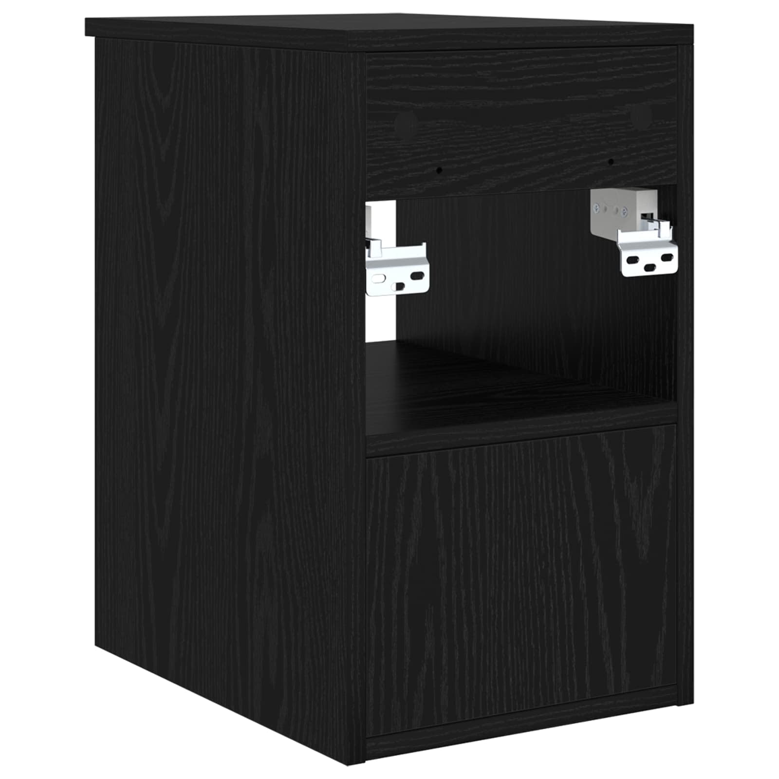 Armadio Bagno In-between Rovere Nero 30 x 35 x 50 cm | homemem39