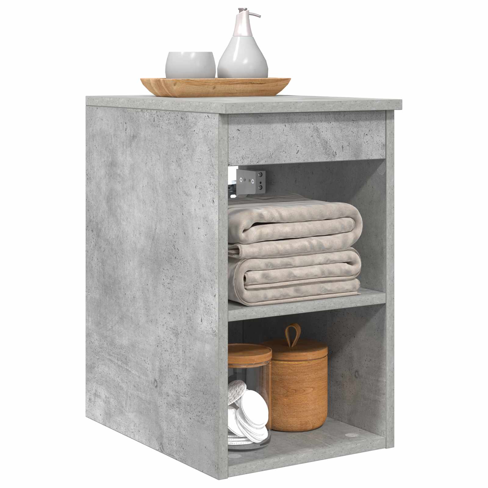 Armadio Bagno In-between Grigio Cemento 30 x 35 x 50 cm | homemem39
